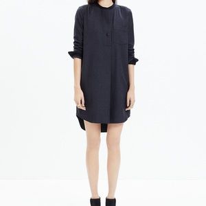 Madewell Flannel Latitude Shirtdress